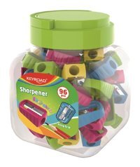 Keyroad Manuel Plastik Kalemtıraş Mavi 96 Adet