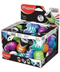Maped Clean Grip Manuel Plastik Kalemtıraş 24 Adet