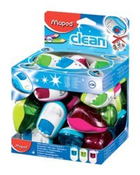 Maped Clean Manuel Plastik Kalemtıraş 24 Adet