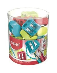 Maped 062511 Vivo Manuel Plastik Kalemtıraş Mor 30 Adet