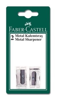 Faber-Castell Üçgen Manuel Metal Kalemtıraş