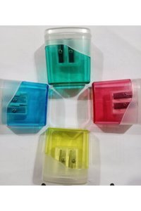 Ark Kapaklı Manuel Plastik Kalemtıraş