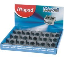 Maped Manuel Metal Kalemtıraş Siyah 20 Adet