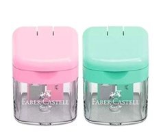 Faber-Castell Mini Box Manuel Plastik Kalemtıraş 2 Adet