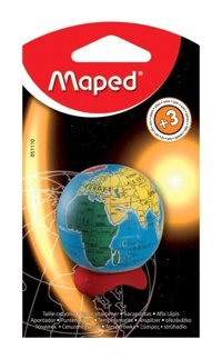 Maped Dünya Küresi Manuel Plastik Kalemtıraş