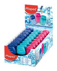 Maped Shaker Manuel Plastik Kalemtıraş Mor 30 Adet