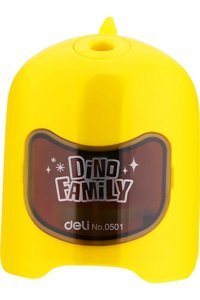Deli 0501 Dino Family Elektrikli Plastik Kalemtıraş
