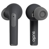 Sudio N2 Pro Su Geçirmez 5.2 Silikonlu Gürültü Önleyici Kablosuz Kulak İçi Bluetooth Kulaklık Siyah