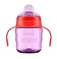 Philips Avent Akıtmaz Kulplu 6 Ay+ 200 ml Alıştırma Bardağı Pembe