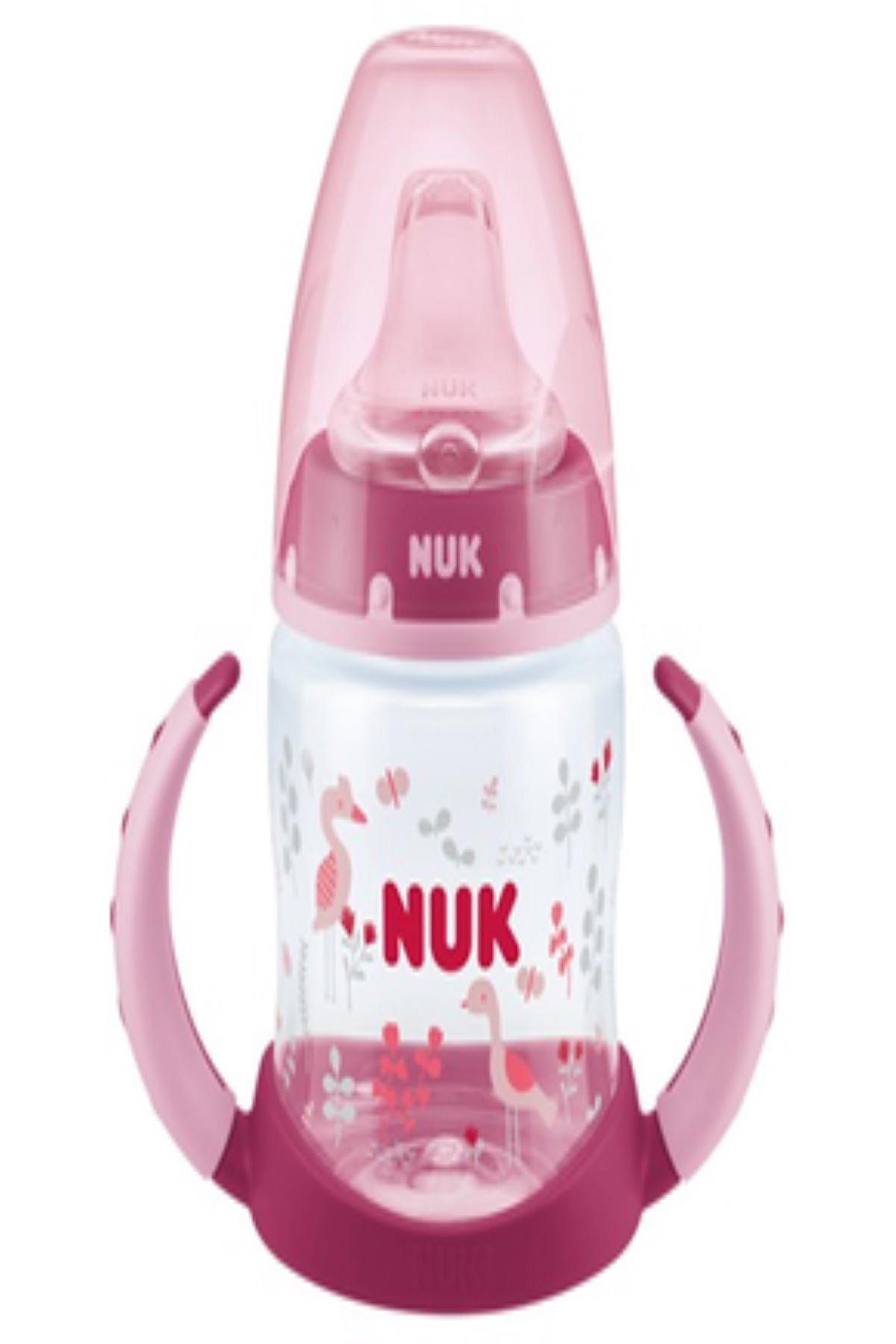 Nuk Akıtmaz Kulplu 6 Ay+ 150 ml Alıştırma Bardağı Pembe