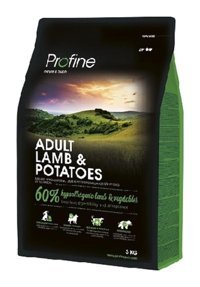 Profine Düşük Tahıllı Kuzu Etli Tüm Irklar Yetişkin Köpek Maması 3 kg