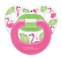 Wee Baby 0-6 Ay Yenidoğan Damaklı Silikon Emzik Fuşya