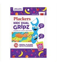 Plackers Kid's Dual Aromasız 75 Adet Diş İpi