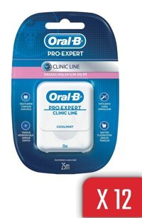 Oral-B Pro Expert Clinic Line Nane Aromalı 12 m 12 Adet Diş İpi