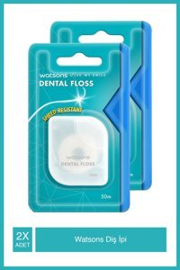 Watsons Aromasız 50 m 2 Adet Diş İpi