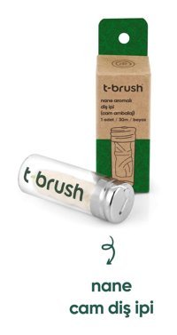 T-Brush Nane Aromalı Mumlu 30 m Diş İpi