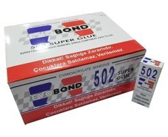 Evobond 502 Kokusuz 20 gr 50'li Sıvı Hızlı Yapıştırıcı