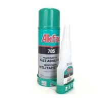 Akfix 705 Kokusuz 200 ml Tekli Sıvı-Sprey Hızlı Yapıştırıcı