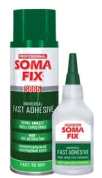 Somafix Kokusuz 400 ml Tekli Sıvı-Sprey Hızlı Yapıştırıcı