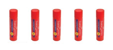Faber Castell Kokusuz 10 gr 5'li Jel Hızlı Yapıştırıcı