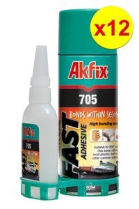 Akfix 705 Kokusuz 200 ml 12'li Sıvı-Sprey Hızlı Yapıştırıcı