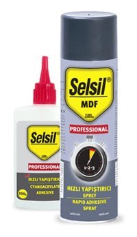 Selsil Kokusuz 50 gr Tekli Sıvı-Sprey Hızlı Yapıştırıcı