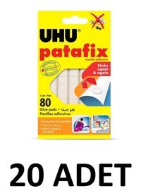 Uhu Patafix Kokusuz 10 gr 20'li Hamur Hızlı Yapıştırıcı