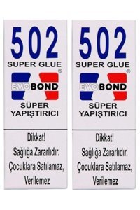 Evobond 502 Kokusuz 20 gr 12'li Sıvı Hızlı Yapıştırıcı