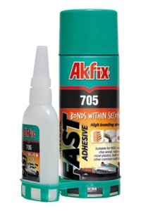 Akfix 705 Kokusuz 100 ml Tekli Sıvı-Sprey Hızlı Yapıştırıcı