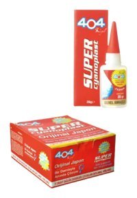 404 Kokusuz 20 gr Tekli Jel Hızlı Yapıştırıcı