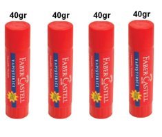 Faber Castell Kokusuz 40 gr 4'lü Jel Hızlı Yapıştırıcı