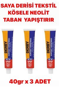 Derby Kokusuz 40 gr 3'lü Jel Hızlı Yapıştırıcı