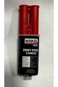 Winkel Epoxy Steel Kokusuz 20 ml Tekli Jel Hızlı Yapıştırıcı
