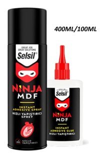 Selsil Ninja Kokusuz 400 ml Tekli Sıvı-Sprey Hızlı Yapıştırıcı