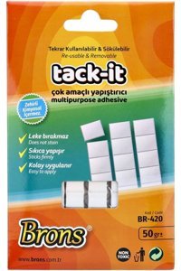Brons Tack It Br-420 Kokusuz 50 gr Tekli Jel Hızlı Yapıştırıcı