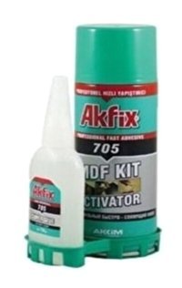 Akfix Kokusuz 200 ml Tekli Sıvı-Sprey Hızlı Yapıştırıcı