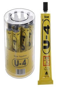 U-4 Kokusuz 40 gr Tekli Jel Hızlı Yapıştırıcı