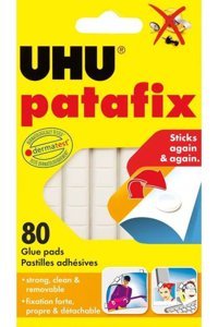 Uhu Patafix 41710 Kokusuz 80 gr Tekli Hamur Hızlı Yapıştırıcı