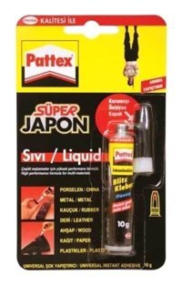 Pattex 106233 Kokusuz 10 gr Tekli Jel Hızlı Yapıştırıcı