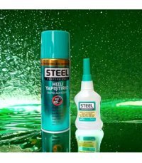 Steell Kokusuz 50 ml Tekli Sıvı-Sprey Hızlı Yapıştırıcı
