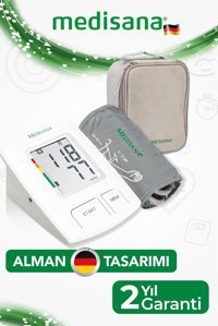 Medisana 48650 2 Kullanıcı 180 Ölçüm Hafızalı Konuşan Dijital Koldan Tam Otomatik Tansiyon Aleti