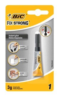 Bic Fix Strong Kokusuz 3 gr Tekli Jel Hızlı Yapıştırıcı