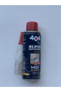 404 Kokusuz 200 ml Tekli Jel Hızlı Yapıştırıcı