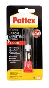 Pattex Kokusuz 3 gr Tekli Japon Süper Japon Yapıştırıcı Yapıştırıcı
