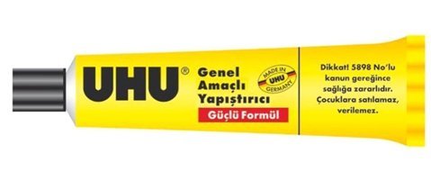 Uhu 37210 Kokusuz 90 gr Tekli Jel Hızlı Yapıştırıcı