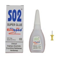Elsabond S02 Kokusuz 20 gr Tekli Jel Hızlı Yapıştırıcı