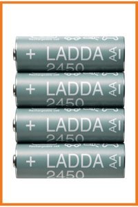 Alony Home Ladda 1.2 V 2450 mAh Ni-Mh AA / Kalem Şarjlı Pil 4'lü