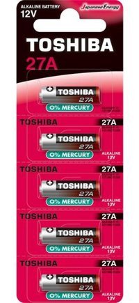 Toshiba 12 V Alkalin Pil 5'li