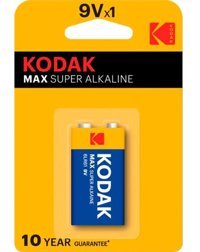 Kodak Max LR61 9 V 5700 mAh Alkalin Kare Pil