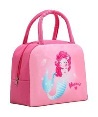 Glassysky Figürlü Termoslu Pembe Beslenme Çantası
